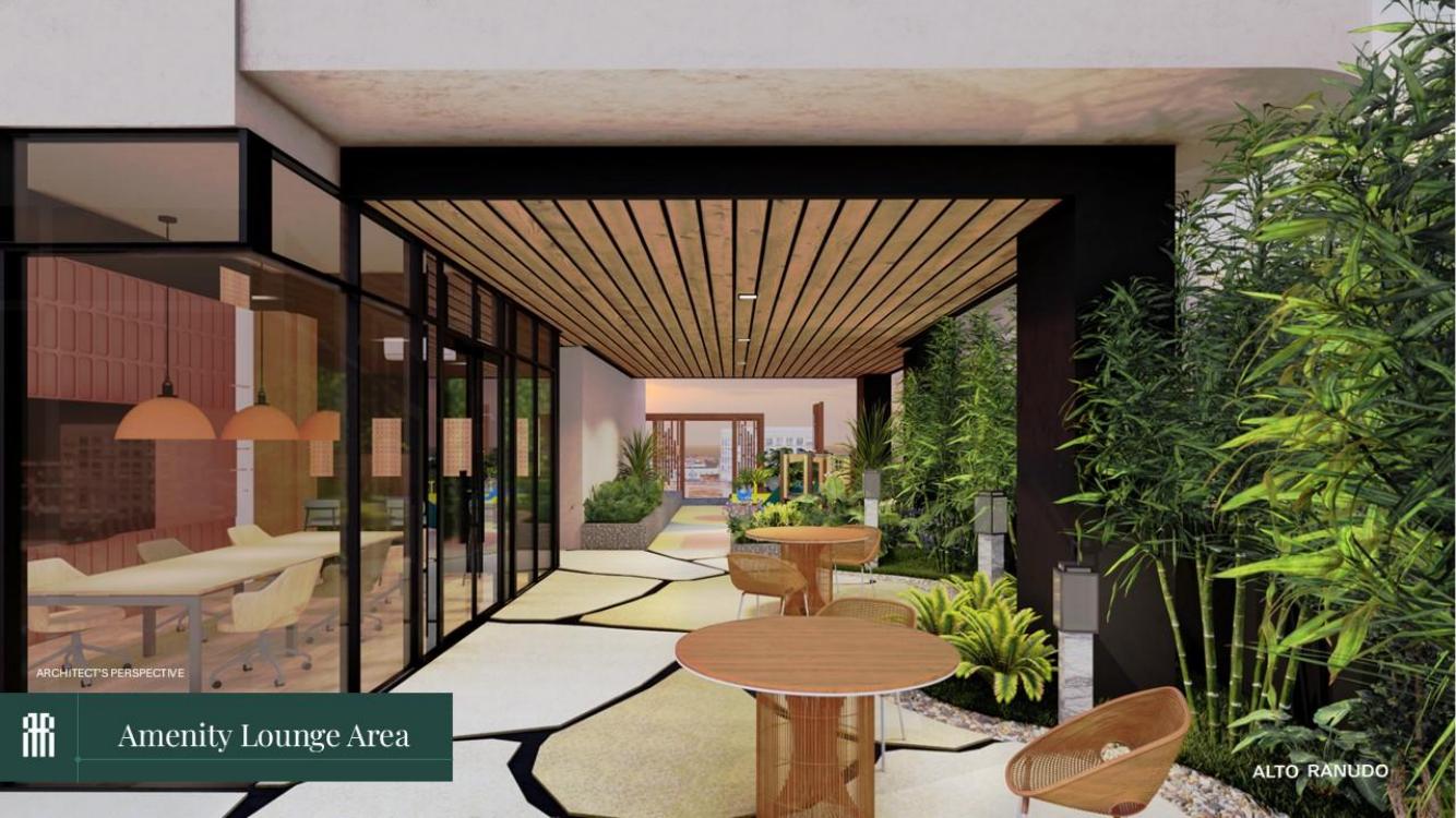 Amenity Lounge Area architectural perspective